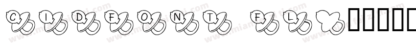 CIDFont Fl字体转换
